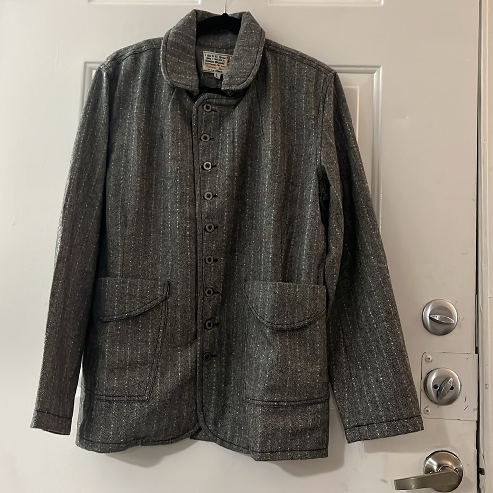 FREE PEOPLE Sandrine Rose Gray Empire Wool Blend Button Front
Jacket NWT - Picture 14 of 14